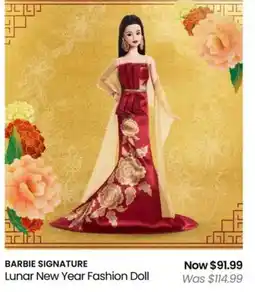 Myer BARBIE SIGNATURE Lunar New Year Fashion Doll offer