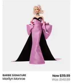 Myer BARBIE SIGNATURE Marilyn Monroe offer