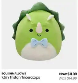 Myer SQUISHMALLOWS 7.5in Tristan Triceratops offer