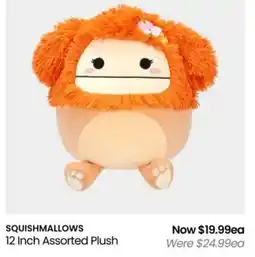 Myer SQUISHMALLOWS 12 Inch Assorted Plush offer