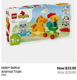 Myer LEGO DUPLO Animal Train offer