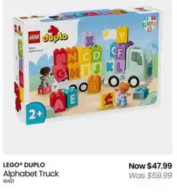 Myer LEGO DUPLO Alphabet Truck offer