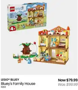 Myer LEGO BLUEY Bluey's Family House offer