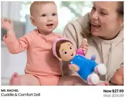 Myer MS. RACHEL Cuddle & Comfort Doll offer