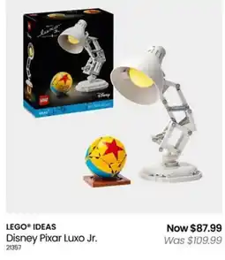 Myer LEGO IDEAS Disney Pixar Luxo Jr. offer