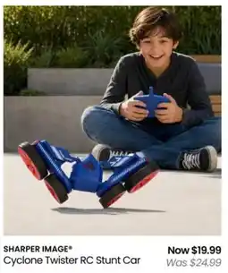 Myer SHARPER IMAGE Cyclone Twister RC Stunt Car offer