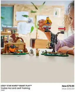Myer LEGO STAR WARS SMART PLAY Yodas Hut and Jedi Training offer