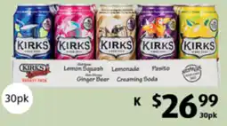 ALDI Kirks Soft Drink Variety Pack offer