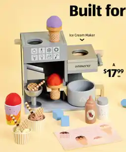 ALDI Ice Cream Maker Ambiano offer