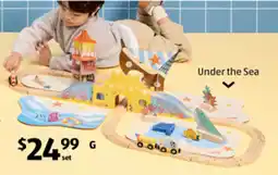 ALDI Wooden Railway Sets offer