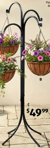 ALDI 4-Way Garden Basket Tree 181cm offer