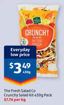 ALDI The Fresh Salad Co Crunchy Salad Kit offer