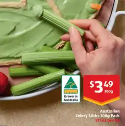 ALDI Australian Celery Sticks offer