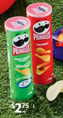 ALDI Pringles Sour Cream & Onion or Original offer