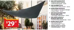 ALDI Garden Shade Sail offer