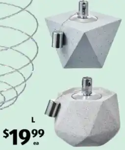 ALDI Tabletop Oil Burner offer