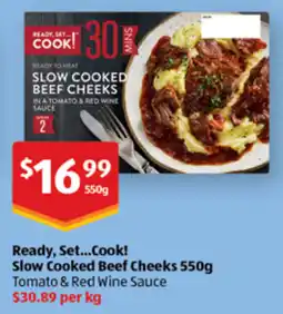 ALDI Ready, Set...Cook! Slow Cooked Beef Cheeks offer