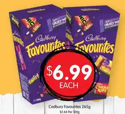 Spudshed Cadbury Favourites offer