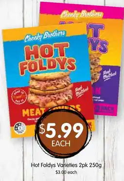 Spudshed Hot Foldys Varieties offer