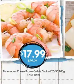 Spudshed Fisherman's Choice Prawn Cutlets Cooked offer