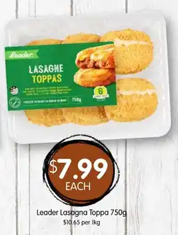 Spudshed Leader Lasagna Toppa offer