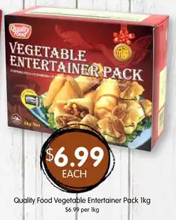 Spudshed Quality Food Vegetable Entertainer Pack offer