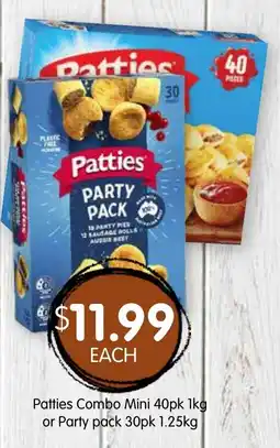 Spudshed Patties Combo Mini offer