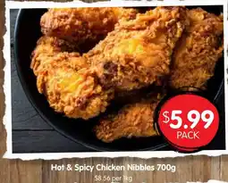 Spudshed Hot & Spicy Chicken Nibbles offer