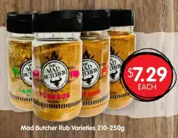 Spudshed Mad Butcher Rub Varieties offer