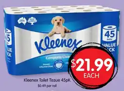 Spudshed Kleenex Toilet Tissue offer