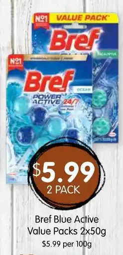 Spudshed Bref Blue Active offer