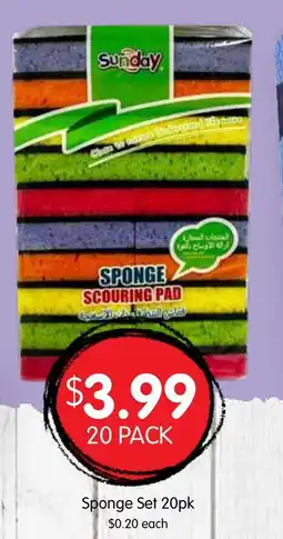 Spudshed Sunday Sponge Scouring Pad offer