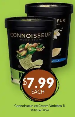 Spudshed Connoisseur Ice Cream Varieties offer