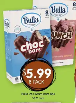 Spudshed Bulla Ice Cream Bars offer
