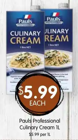 Spudshed Pauls Professional Culinary Cream offer