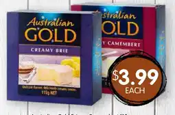 Spudshed Australian Gold Creamy Brie offer