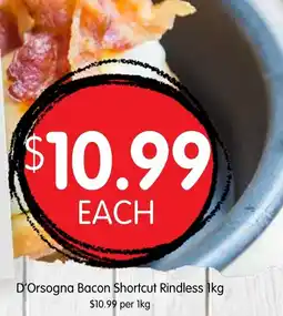 Spudshed D'Orsogna Bacon Shortcut Rindless offer