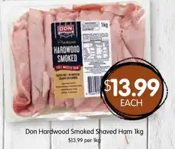 Spudshed Don Hardwood Smoked Shaved Ham offer