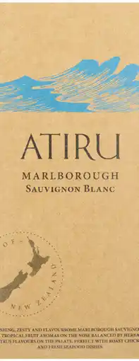 Coles Atiru Marlborough Sauvignon Blanc Cask offer
