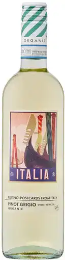 Coles Postcards from Italy Organic Pinot Grigio offer