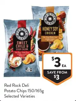 Foodworks Red Rock Deli Potato Chips offer