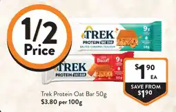 Foodworks Trek Protein Oat Bar offer