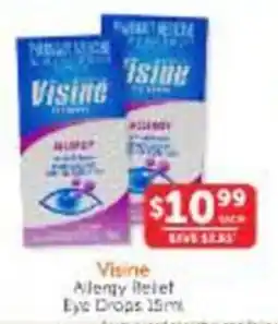 WHOLELIFE Visine Allergy Relief Eye Drops offer