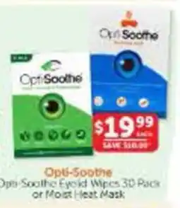 WHOLELIFE Opti-Soothe Eyelid Wipes offer