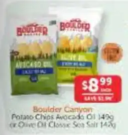 WHOLELIFE Boulder Canyon Potato Chips Avocado Oil offer