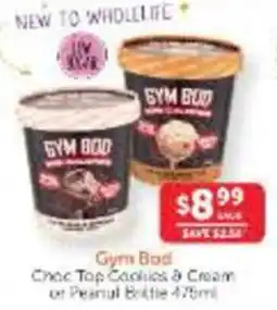WHOLELIFE Gym Bod Choc Top Cookies & Cream offer