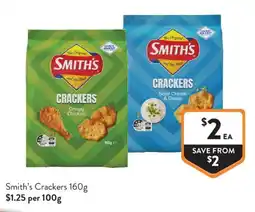 Foodworks Smith's Crackers offer