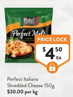 Foodworks Perfect Italiano Shredded Cheese offer