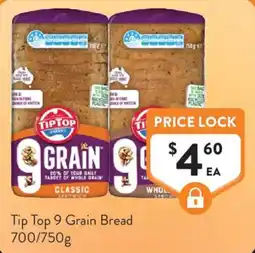 Foodworks Tip Top 9 Grain Bread offer
