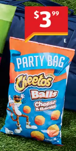 ALDI Cheetos Cheese & Bacon Balls offer
